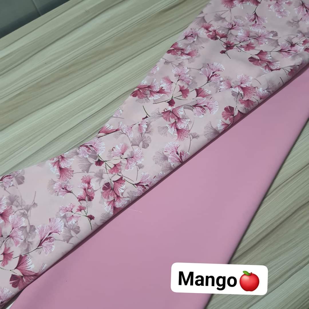 Vải lụa mango Mã C7 khổ vải 1m5 vải may váy đầm áo dài bộ sơ mi