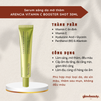 Serum ARENCIA Vitamin C Booster Shot 30 ml – Sáng Da Mờ Thâm Sau Mụn Da Rạng Rỡ Nhanh