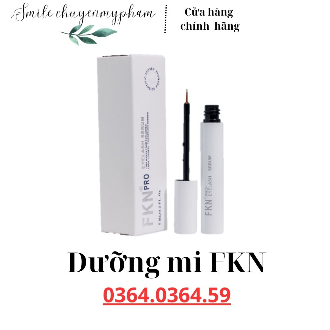 Combo serum Dưỡng Mi FKN và Dưỡng Mày FKN- Dưỡng mi FKN Advance dưỡng mày FKN Plus Giúp chắc khoẻ dà