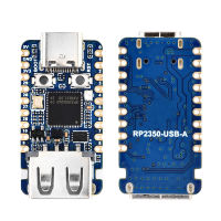 Aideepen Bảng mạch RP2350 USB-A với các chân GPIO và cổng USB