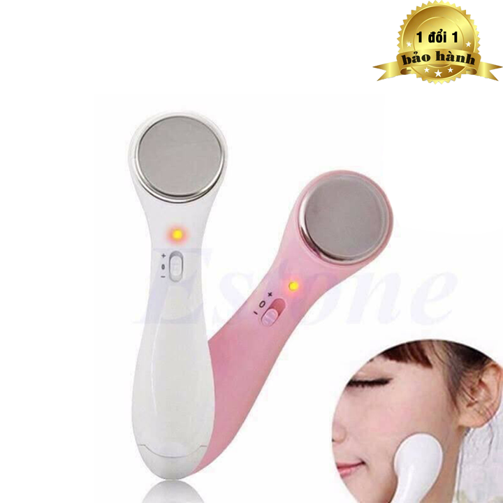 Máy massage mặt Ion mini cầm tay 2 chế độ