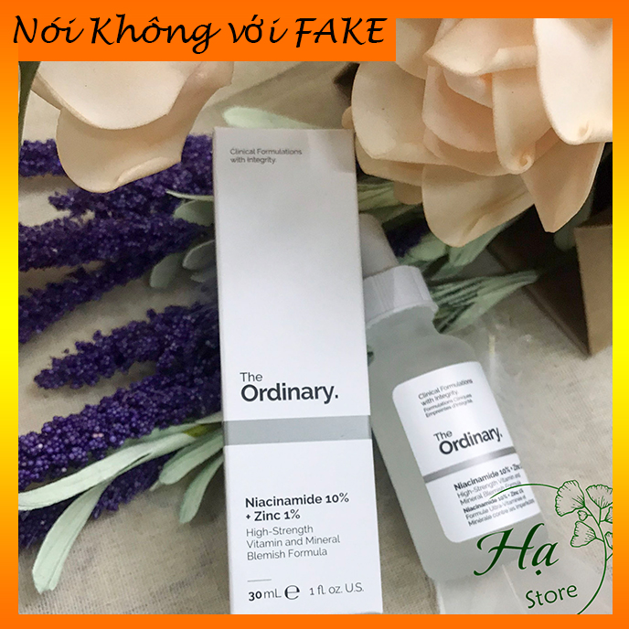 [Hàng Chính Hãng] Serum The Ordinary Niacinamide 10% + Zinc 1% 30Ml