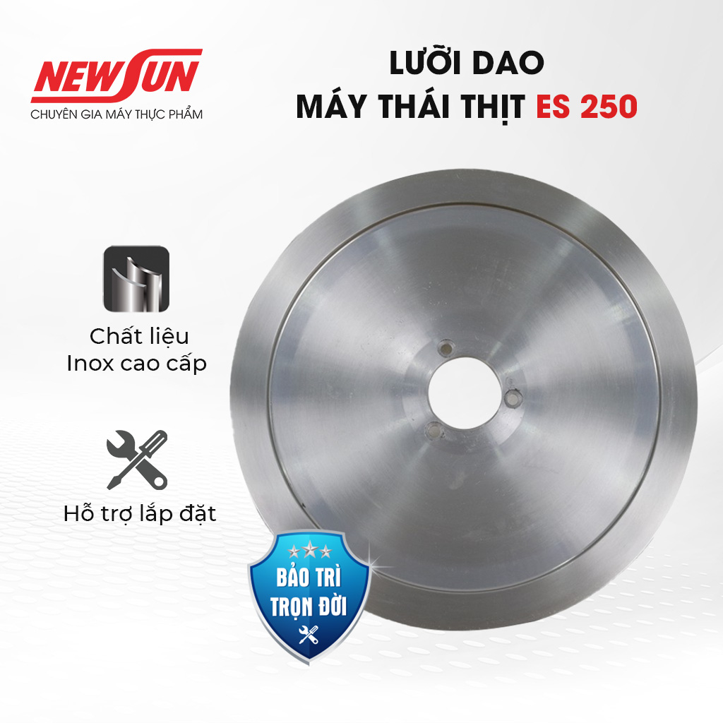 Lưỡi Dao Máy Thái Thịt Đông Lạnh ES 250 và ES 300 NEWSUN