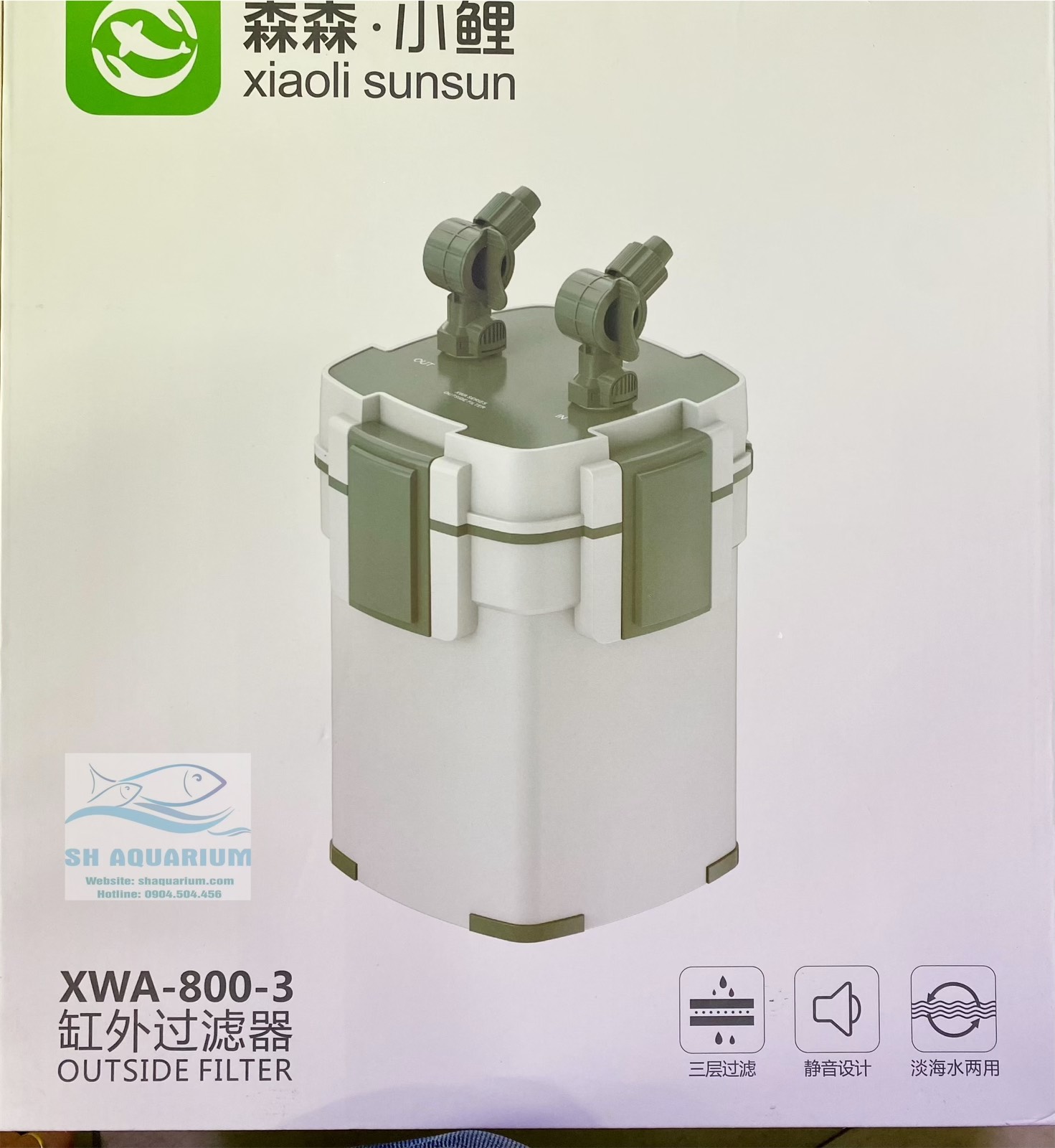 [HOÀN TIỀN 10%]LỌC THÙNG SUNSUN XIAOLI XWA 800-3