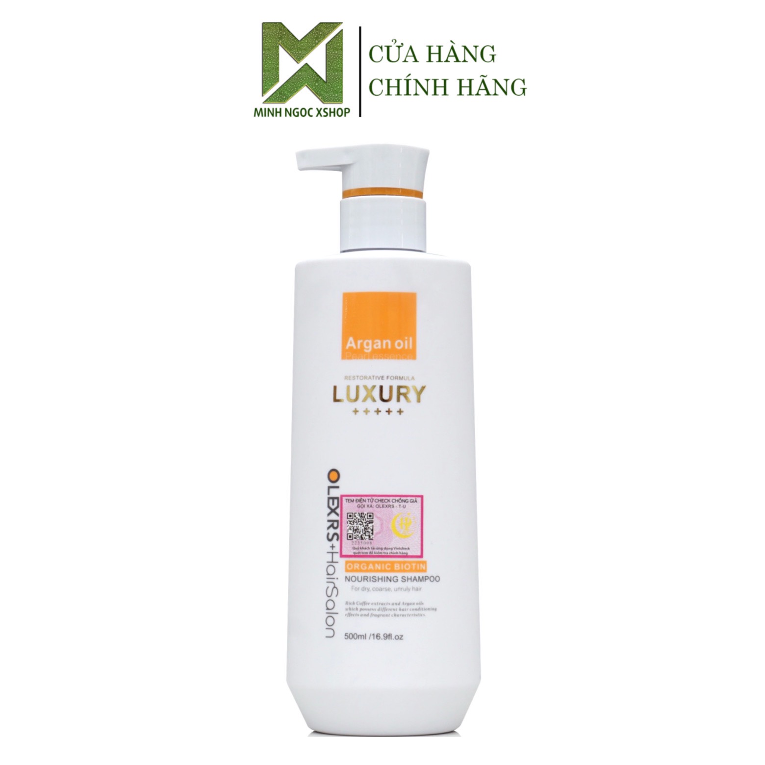 Dầu gội xả phục hồi, chống rụng tóc Olexrs Hair Salon Luxury 500ML mùi mớI