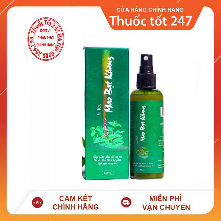 Tinh Dầu Haco: Xịt Tóc Mao Bạt Khang