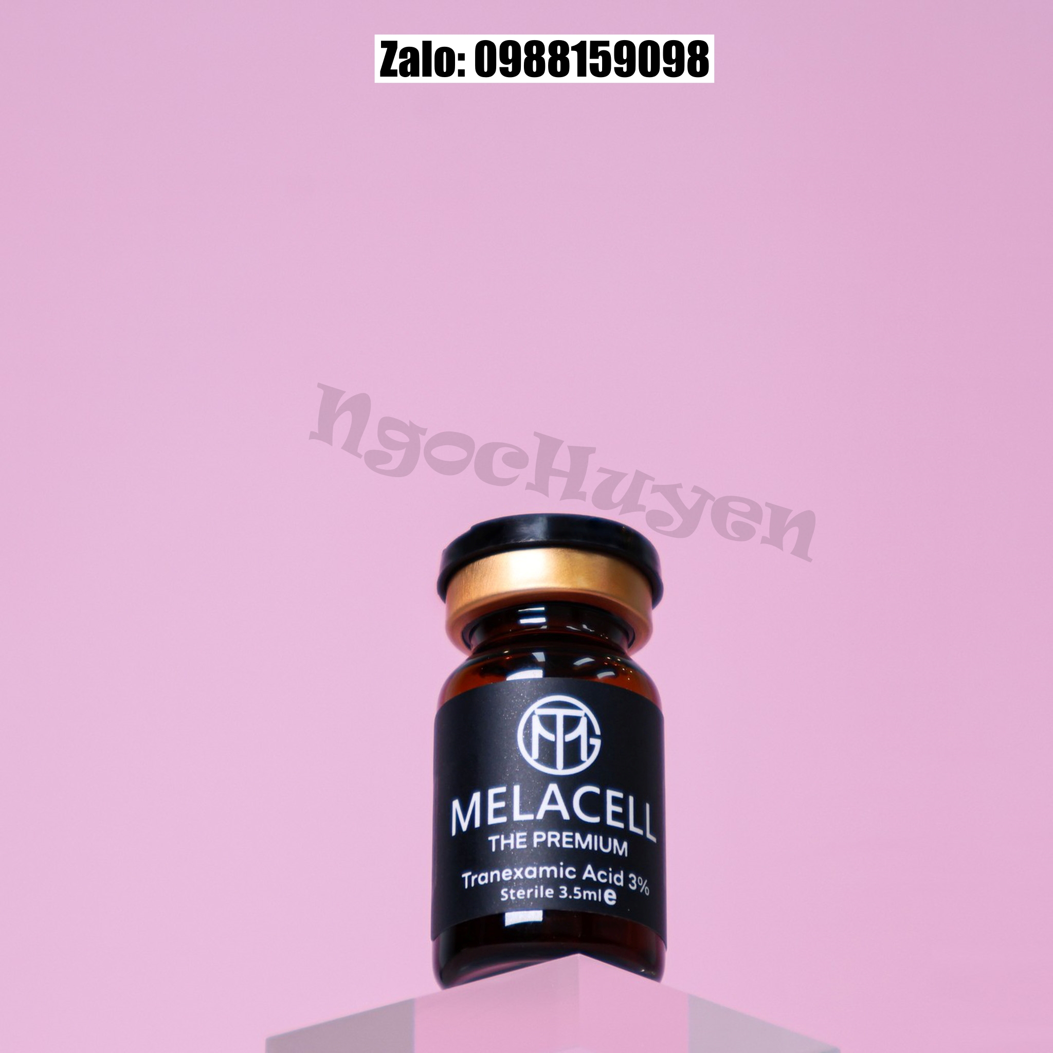 Tinh chất  nám DNA cá hồi GTM MELA CELL 3% - 1 hộp 10 lọ