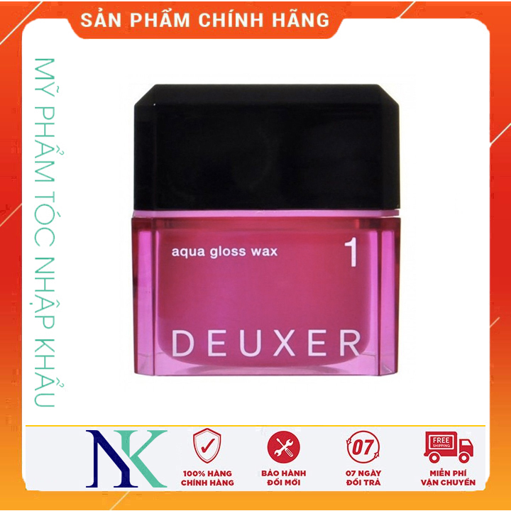 [Hcm]Kem Tạo Độ Bóng Và Giữ Nếp Nhẹ Deuxer 1 Gloss Wax 80G