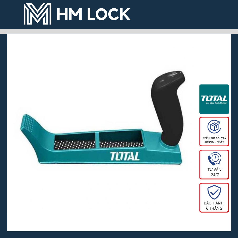 250mm DAO BÀO DŨA GỖ CẦM TAY TOTAL - HÀNG CHÍNH HÃNG - THBP01250 - HM LOCK