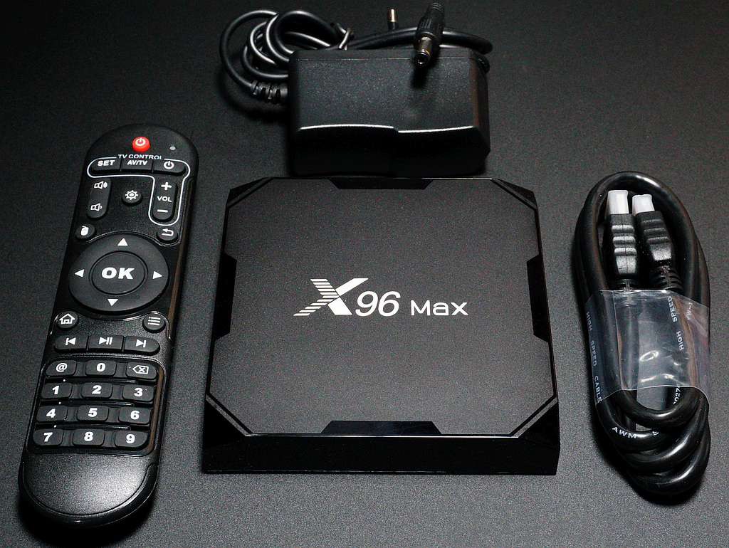 HỘP TV BOX ANDROID X96MAX + SET-TOP BOX S905X3 WIFI GIGABIT MẠNG BLUETOOTH 8K RAM2GH ROM 16GH
