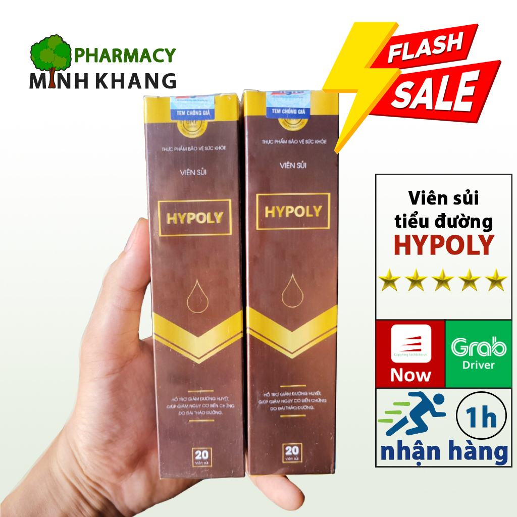 Viên Sủi Tiểu Đường Hypoly Chính Hãng