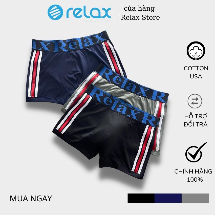 [FREESHIP] quần sịp đùi nam relax thun lạnh cao cấp chính hãng quần lót relax underwear rltk07