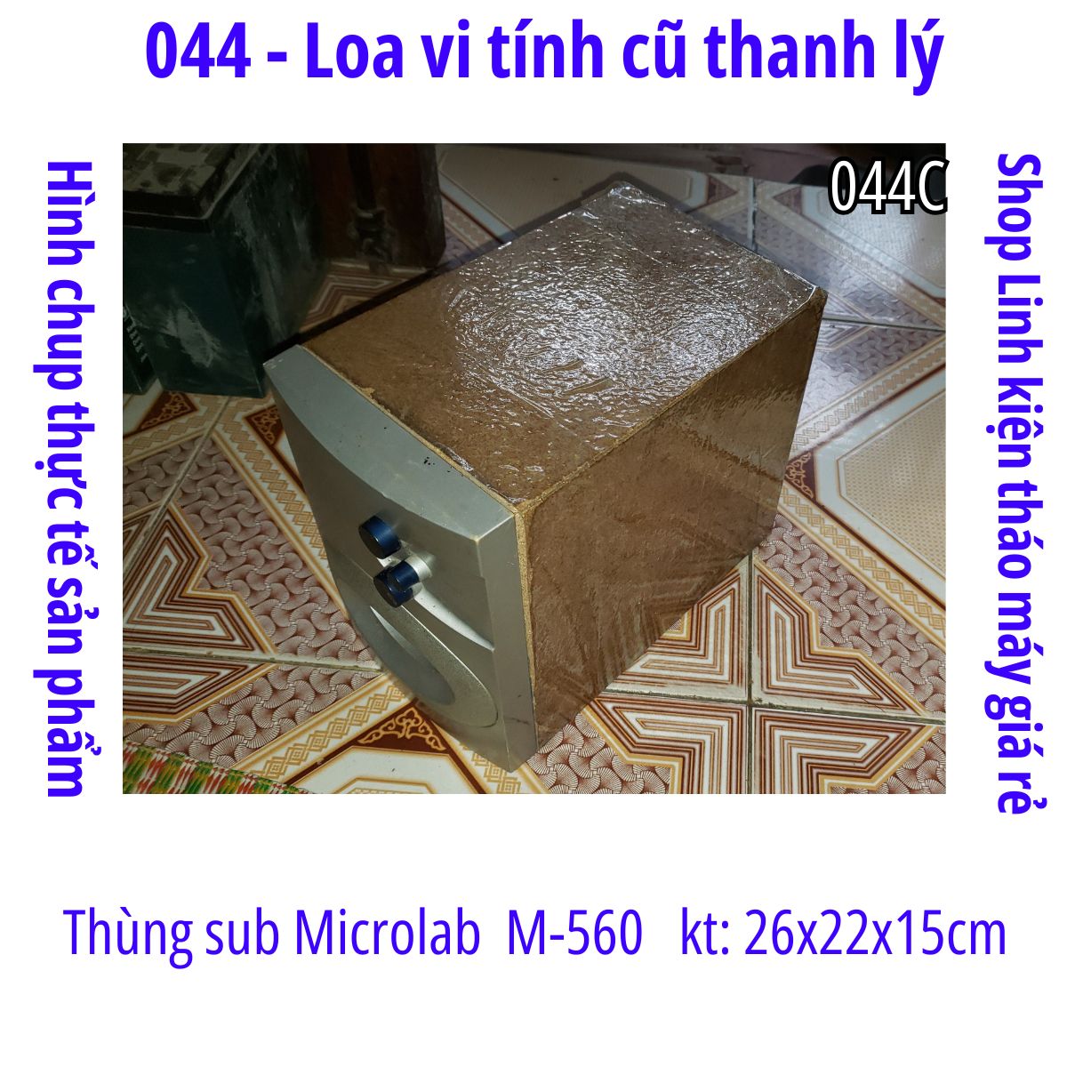 044 - Loa vi tính 2.1 5.1 microlab M-560 M-105 Jumboy soundmax các loại thanh lý