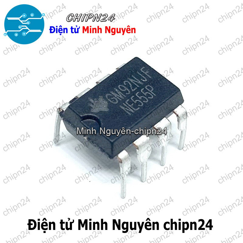 [4 con] (DIP) IC NE555 DIP-8 (NE555N NE555P 555)