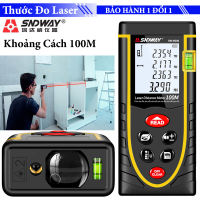 Thước đo Khoảng cách Laser SNDWAY SW-100m phạm vi đo 100m Chuyên dụng cho thiết kế