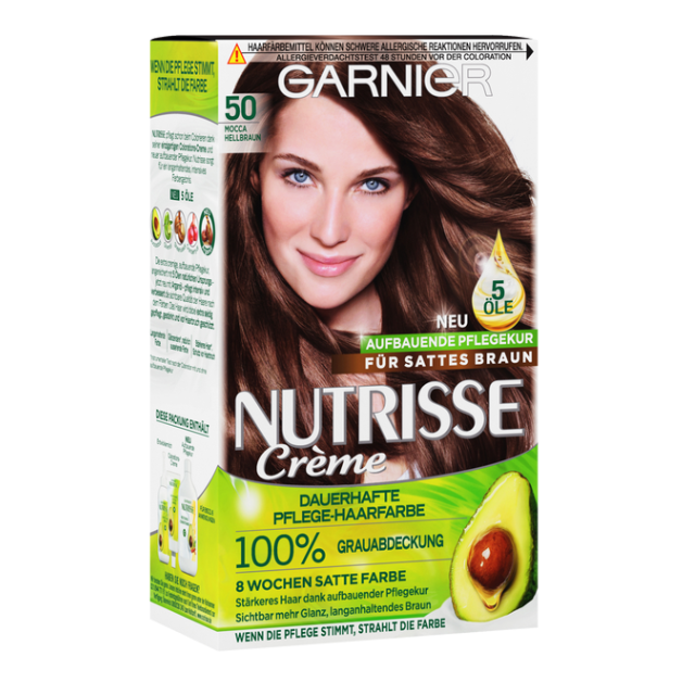 Thuốc nhuộm tóc garnier nutrisse creme Đức