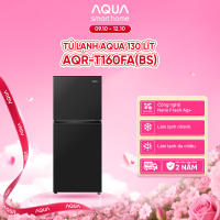 [SALE SỐC] Tủ lạnh ngăn đá trên AQR-T160FA(BS) - Màu đen - Bảo hành 2 năm - Freeship toàn quốc