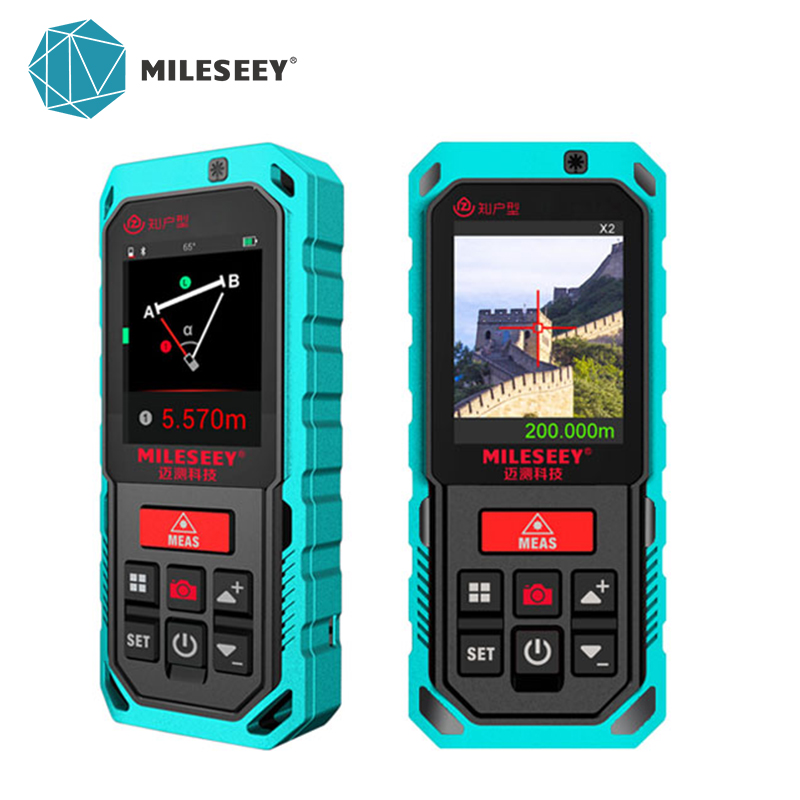 Mileseey Đồng hồ đo laser Tuscany P7AK cho ngoại thất công cụ đo laser Bluetooth máy đo khoảng cách 