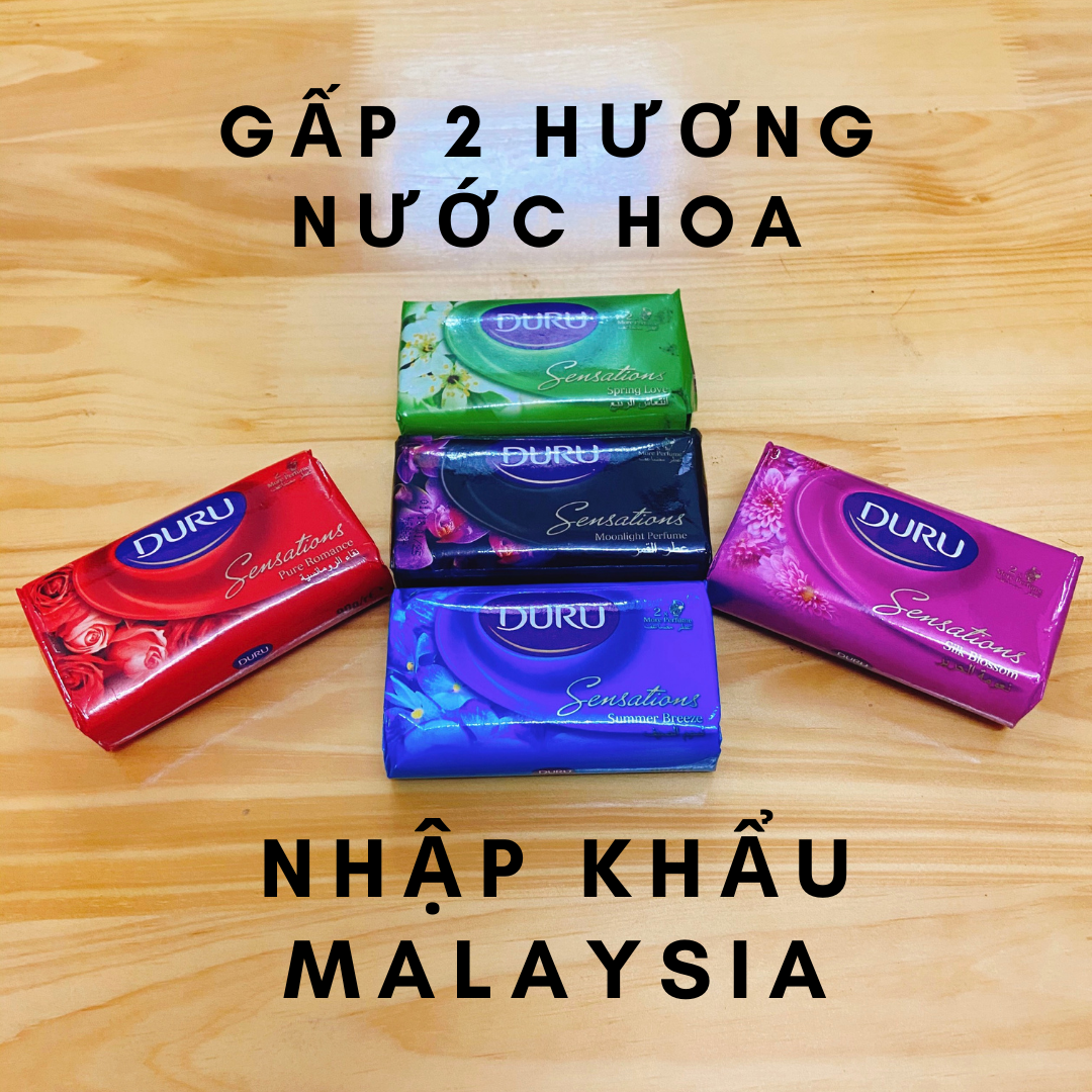 Xà Bông Cục Duru 90G Thêm 2 Lần Hương Nước Hoa Thổ Nhĩ Kỳ Nhập Khẩu Malaysia Đầy Đủ Giấy Tờ Kiểm Nghiệm