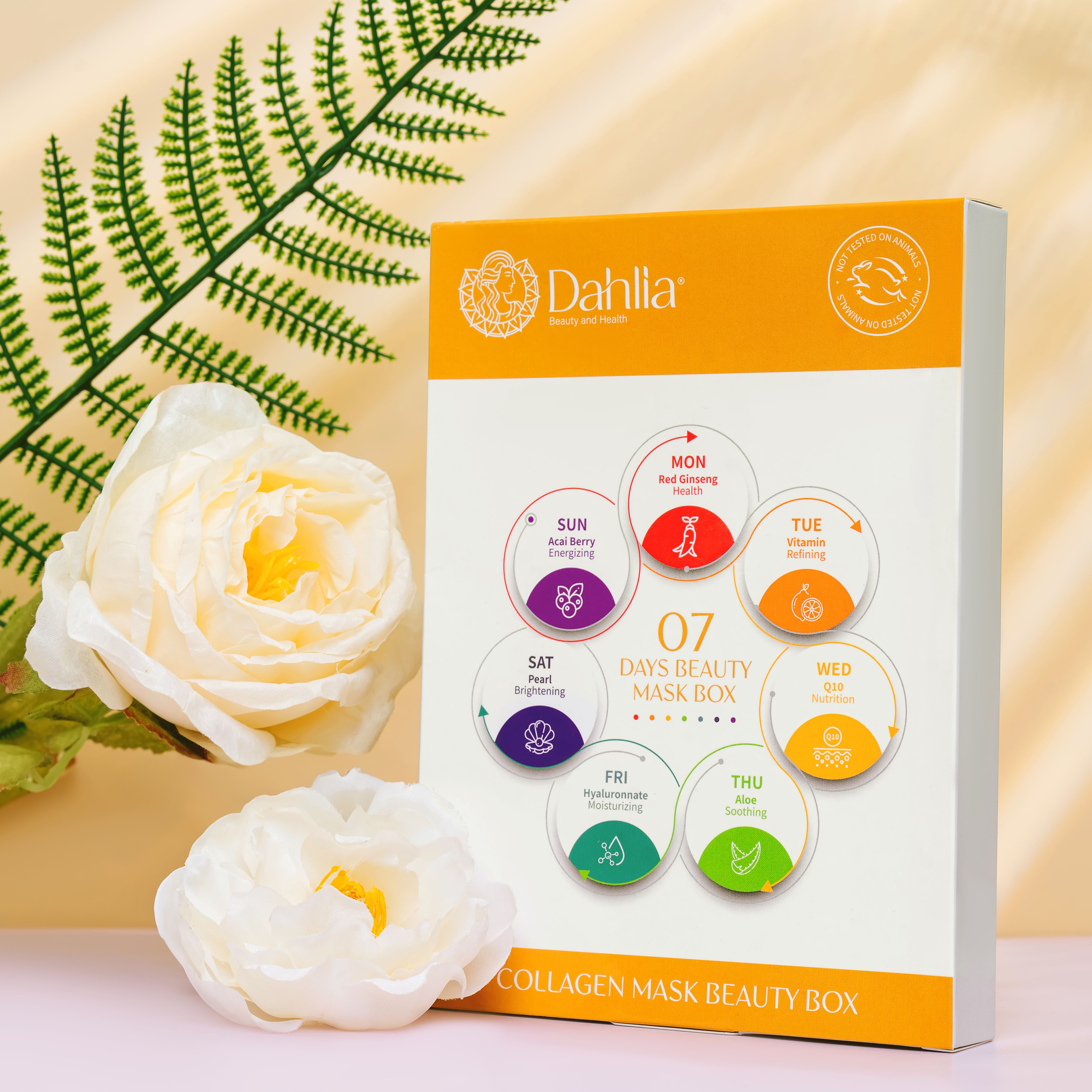 Set 7 mặt nạ Dahlia - Dahlia 7 Days Beauty Mask