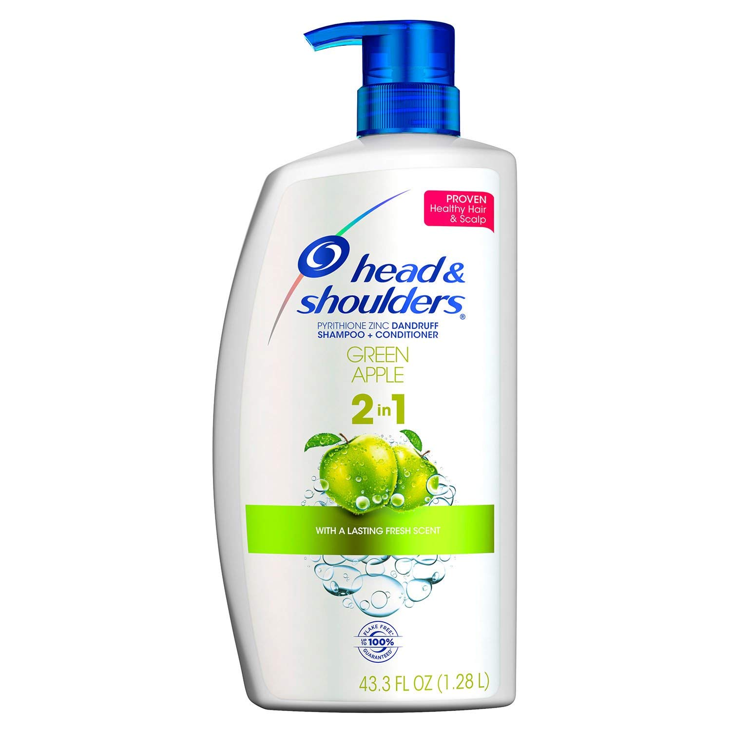 Dầu Gội Trị Gàu Kết Hợp Dầu Xả Head & Shoulders 2 In 1 Green Apple 1280Ml Của Mỹ