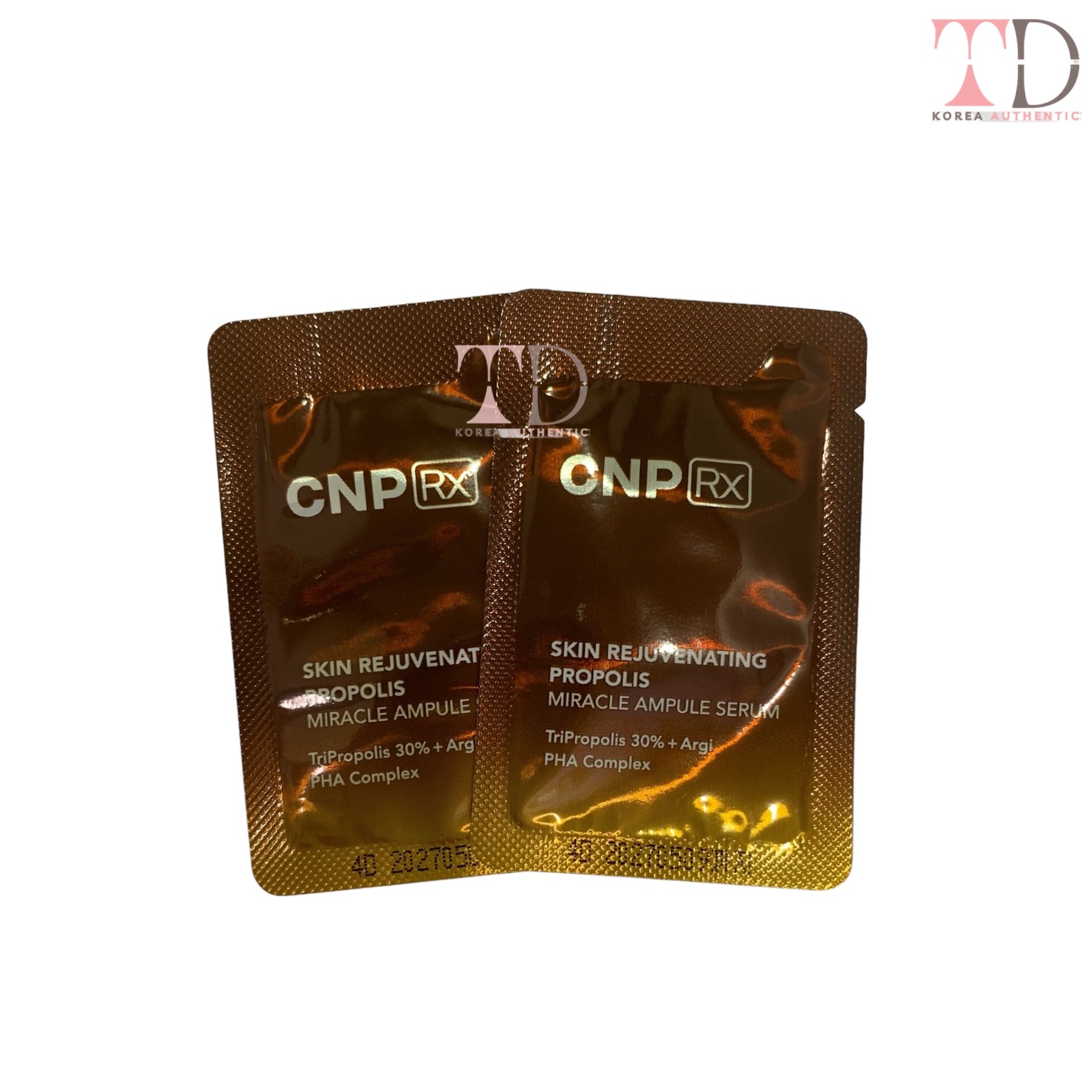 NEW CNP Date 5.27 Tinh chất keo ong đỏ CNP RX Skin Rejuvenating Propolis Miracle Ampule Serum 1ml