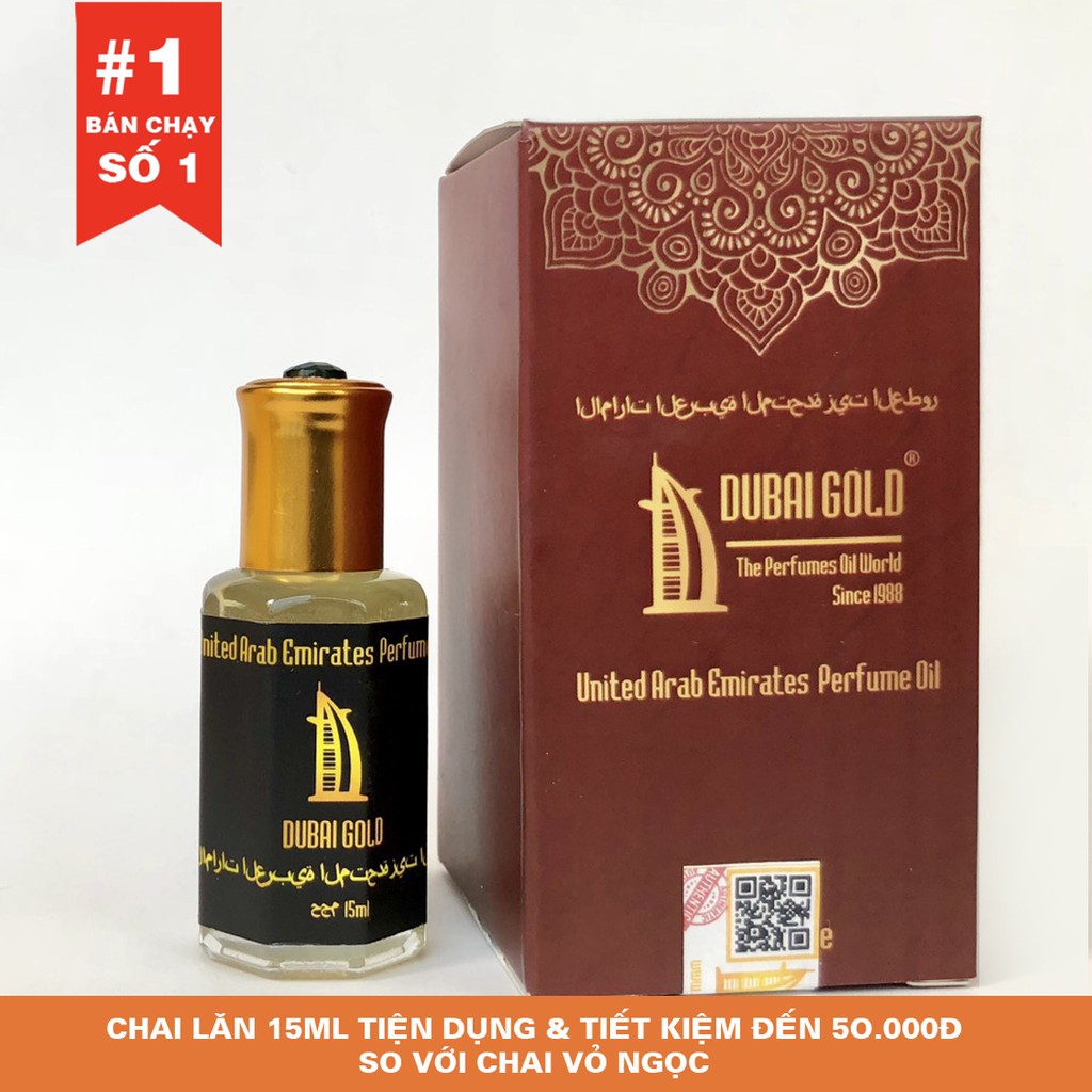 [Hcm]Tinh Dầu Nước Hoa Dubainước Hoa Nam Nữ 5Ml Và 15Ml