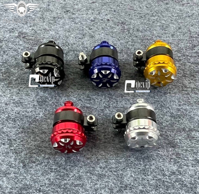 Bình Dầu Nhôm CNC Kiểu 616 Gắn Thắng Trước Sau Cho Winner Winner X Exciter Sonic R15 Satria Raider M
