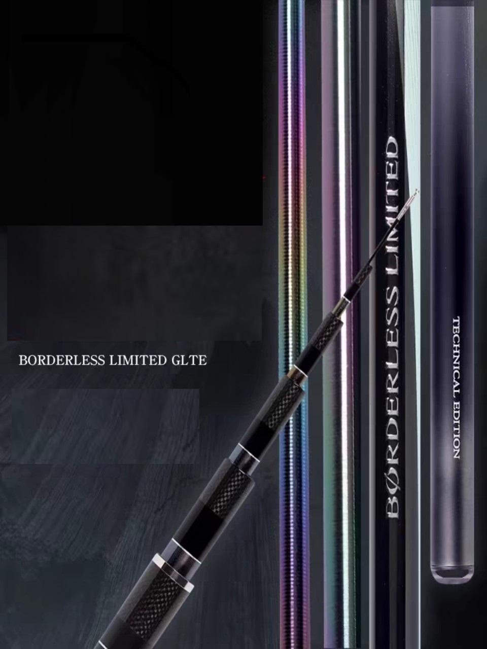 Cần Câu Tay  Shimano Borderless Limited Bản T  _ độ cứng 6h - Kèm 1 ngọn phụ - Bảo hành 1 lóng.