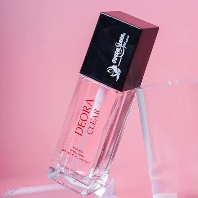 [Free ship]Xịt khử mùi hôi nách Deora Clear – Quyên Lara [ 50ml ] Khử mùi hôi nách Nặng nhẹ lâu năm đều khử được hết