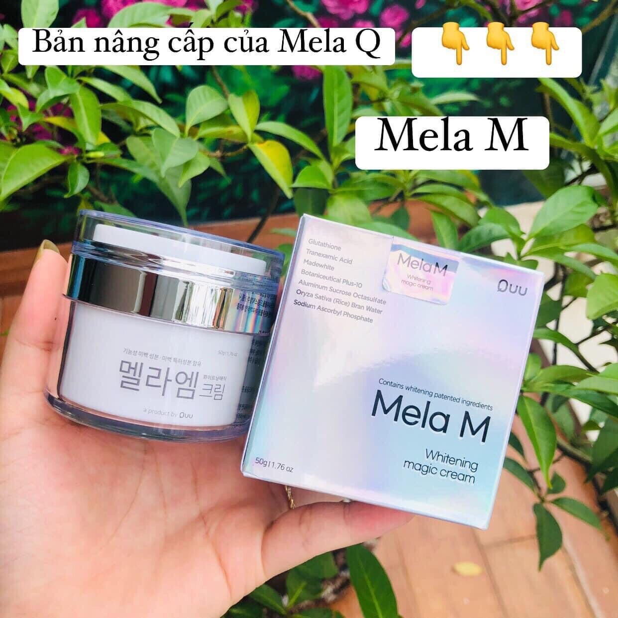 Kem Nám Mela M Hàn Quốc 50ml Chính Hãng ( Phiên bản nâng cấp của Mela Q Plus)