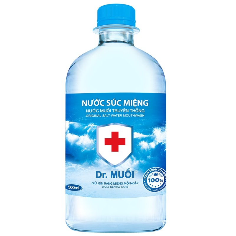 Nước Muối Súc Miệng Truyền Thống 1000Ml