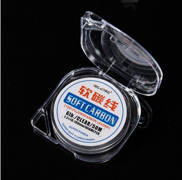 CƯỚC CÂU CÁ CARBON CAO CẤP - CUỘN 50 MÉT