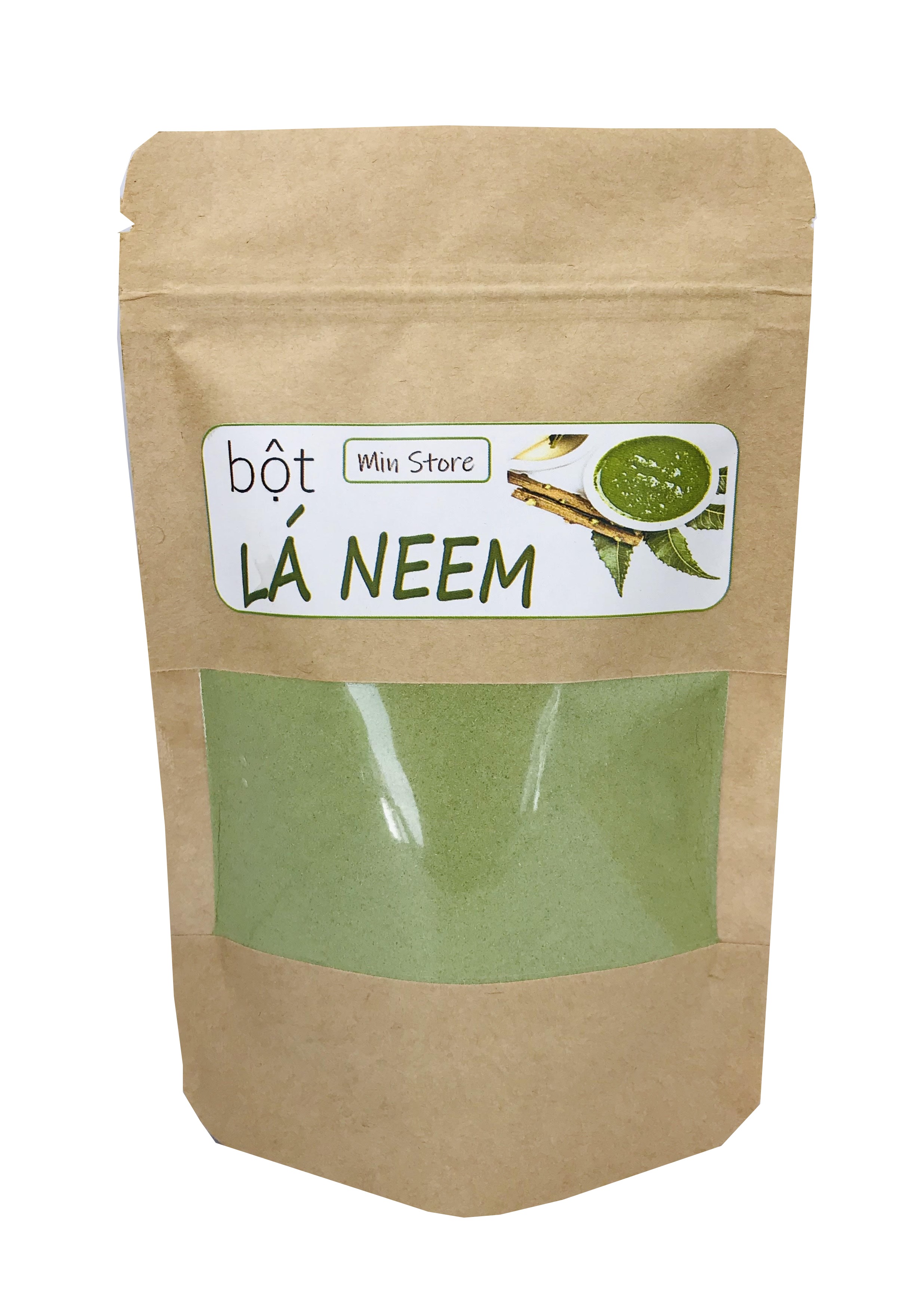 [Hcm]100G Bột Lá Neem Nguyên Chất Tốt Cho Da Và Tóc