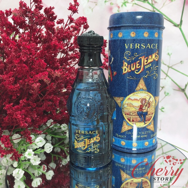 Nước Hoa Nam Versace Blue Jean 75Ml Hàng Đúng Chuẩn Ngon Bổ Rẻ
