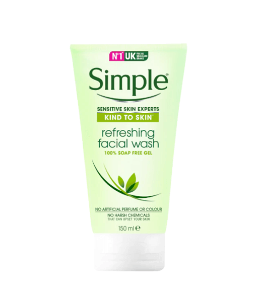 Simple Kind To Skin Refreshing Facial Wash - Sữa Rửa Mặt Dịu Nhẹ Cho Da Nhạy Cảm