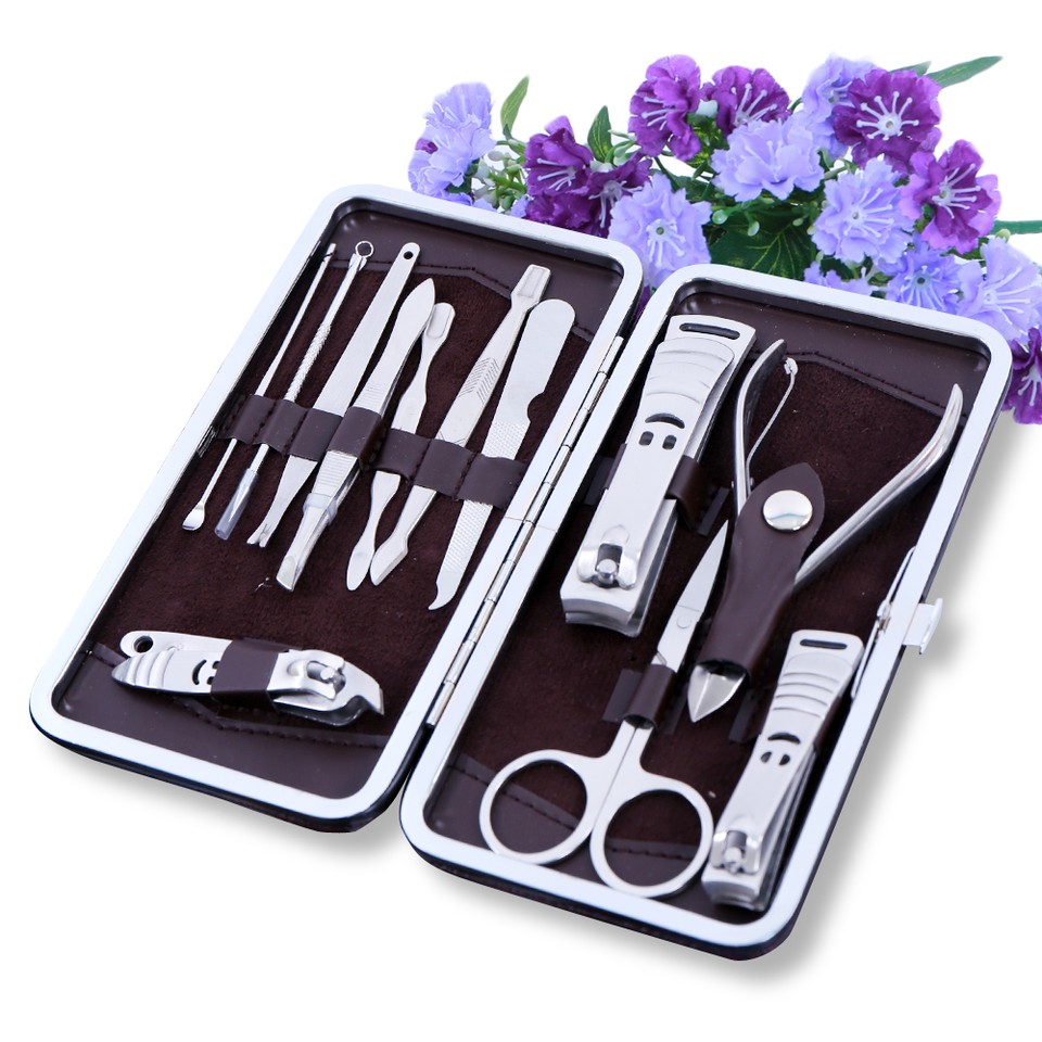Bộ Dụng Cụ Làm Móng 12 Món Đa Năng / Kềm Cắt Móng Russia 12 Món (49A58 )