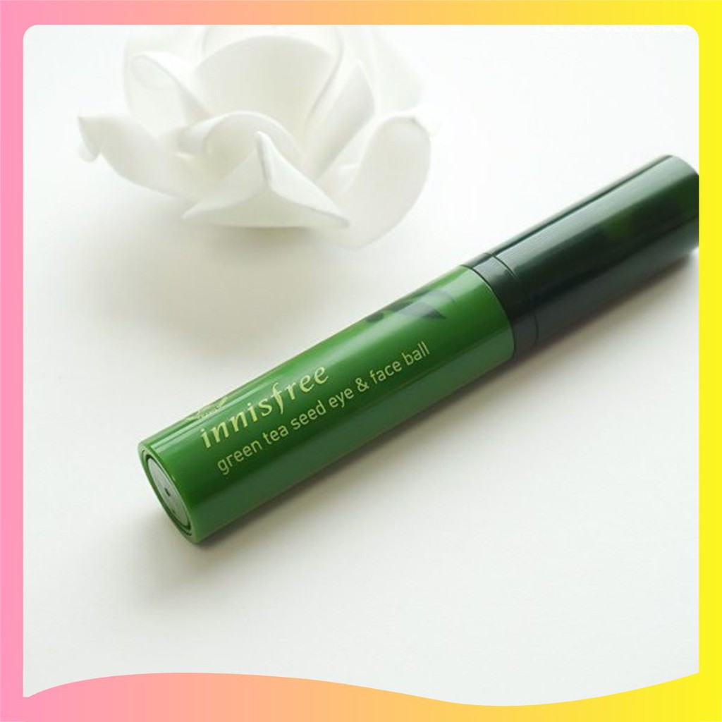 Thanh Lăn Dưỡng Mắt Innisfree The Green Tea Seed Eye & Face Ball Sản Phẩm Tốt Chất Lượng Cao Cam Kết Như Hình An Toàn Cho Người Sử Dụng