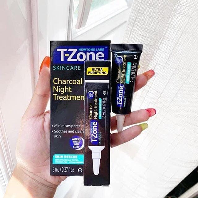 Gel Chấm Mụn Ban Đêm Than Hoạt Tính T - Zone 8Ml Chính Hãng - 7164