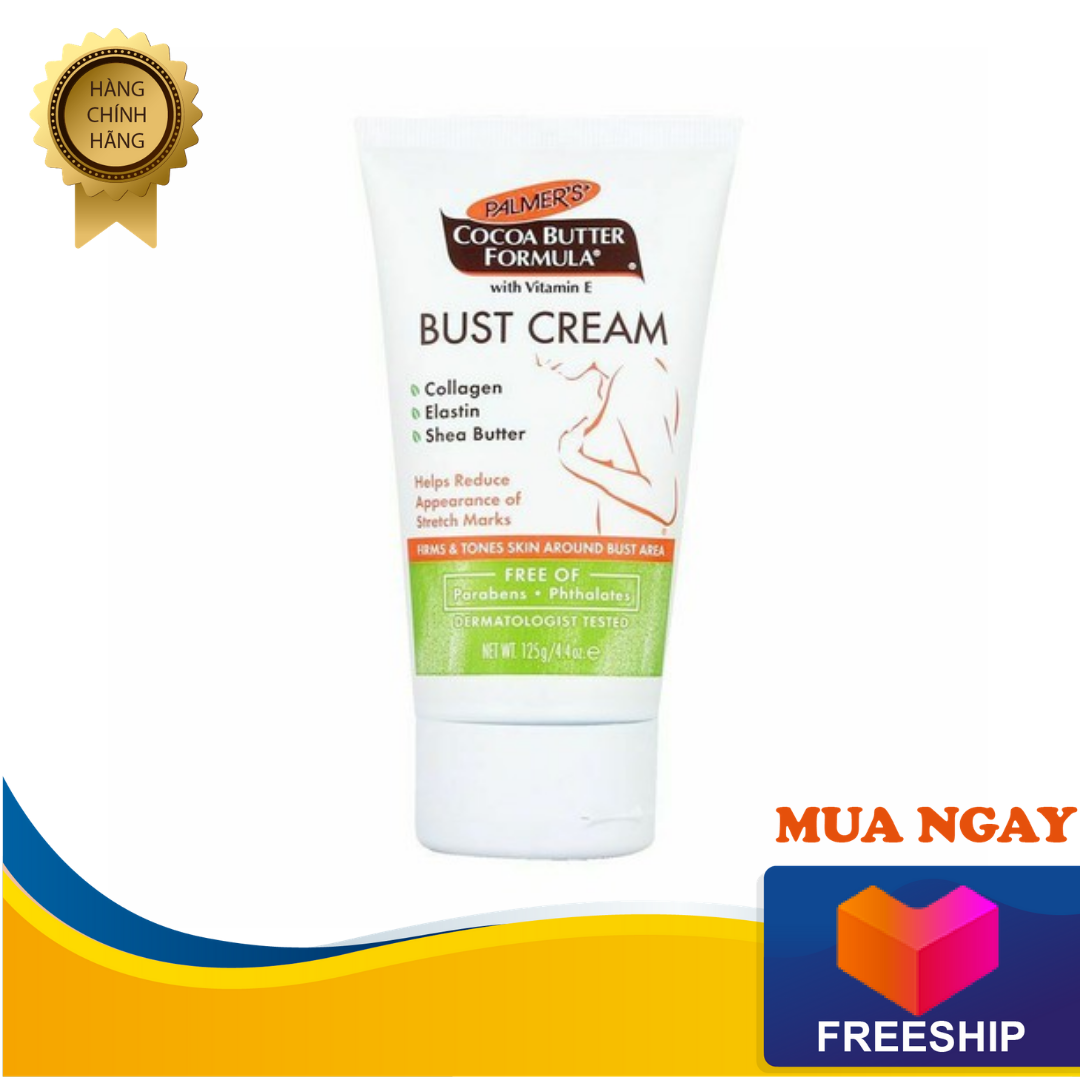 Kem Săn Chắc Và Sáng Da Vùng Ngực Palmers Cocoa Butter Formula Bust Cream