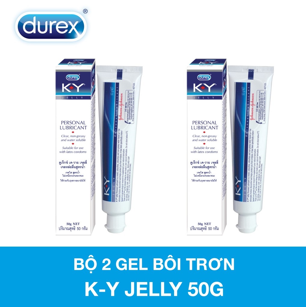 Combo 2 Gel  Durex KY 50g