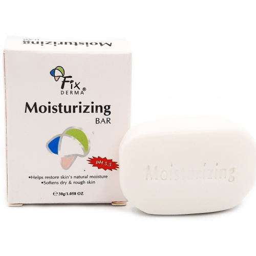 Fixderma Moisturizing Bar 30G Xà Phòng Dưỡng Ẩm Cho Da Chàm Vảy Nến Da Nhạy Cảm