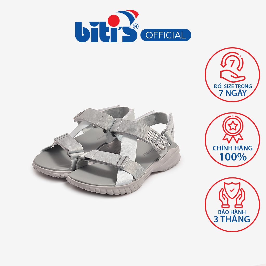 Sandal Bé Trai Bitis Hunter HEB000100XAM (XÁM)