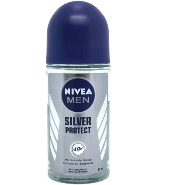 Lăn Khử Mùi Nivea Men Phân Tử Bạc