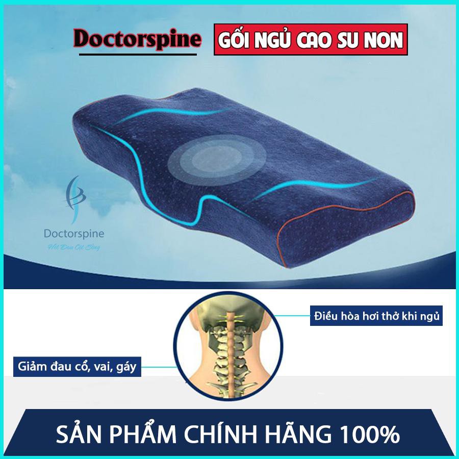 Gối Ngủ Nhanh Hỗ Trợ Điều Trịgiảm Đau Mỏi Cổ Vai Gáyngủ Ngon Sâu Giấc [Chất Liệu Cao Su Non Cao Cấp]