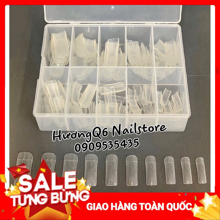 [Hcm]Hộp Móng Giả Dán Và Nối Móng Đủ Số (Bao Gồm Cả Hộp)