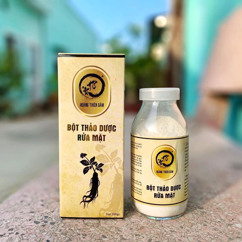 Bột Thảo Dược Rửa Mặt Hoàng Thiên Sâm