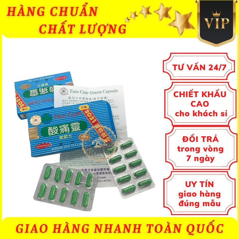 Fain cure kwan shi yulin toan thống linh Đài Loan tem bầu -Hỗ trợ xương khớp [Ngoại Nhập]