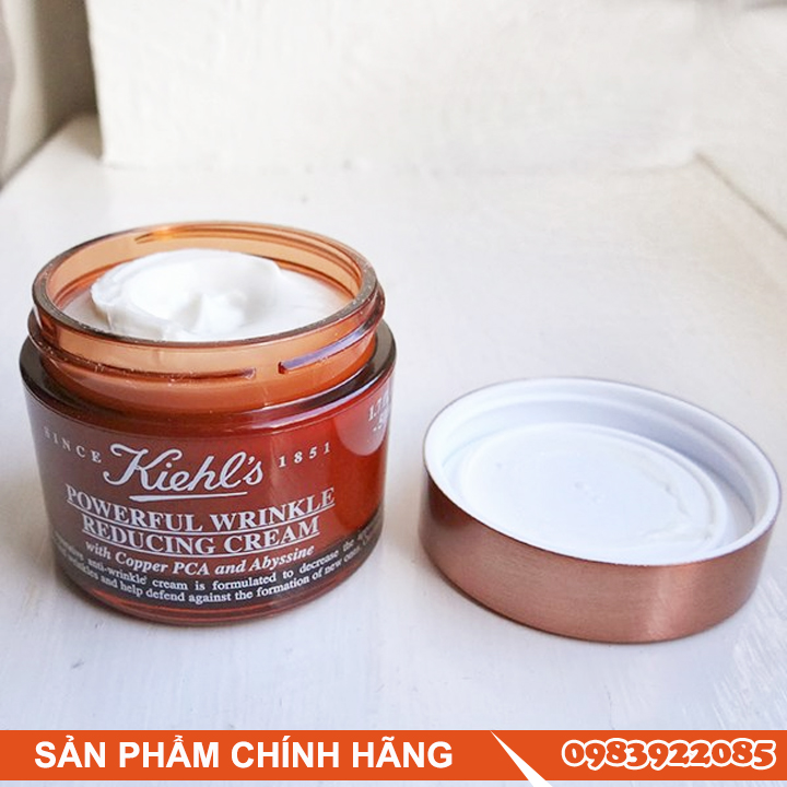 Kem Dưỡng Mờ Nếp Nhăn Và Thu Nhỏ Lỗ Chân Lông Kiehls Powerful Wrinkle Reducing Cream 7Ml