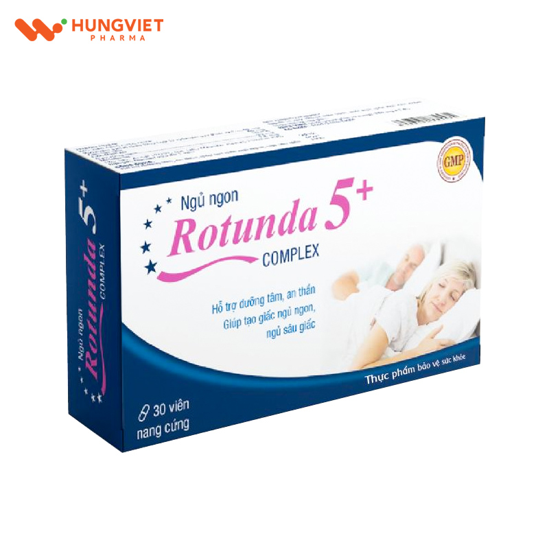 Viên Ngủ Ngon Rotunda 5+ Complex (Hộp 30 Viên)